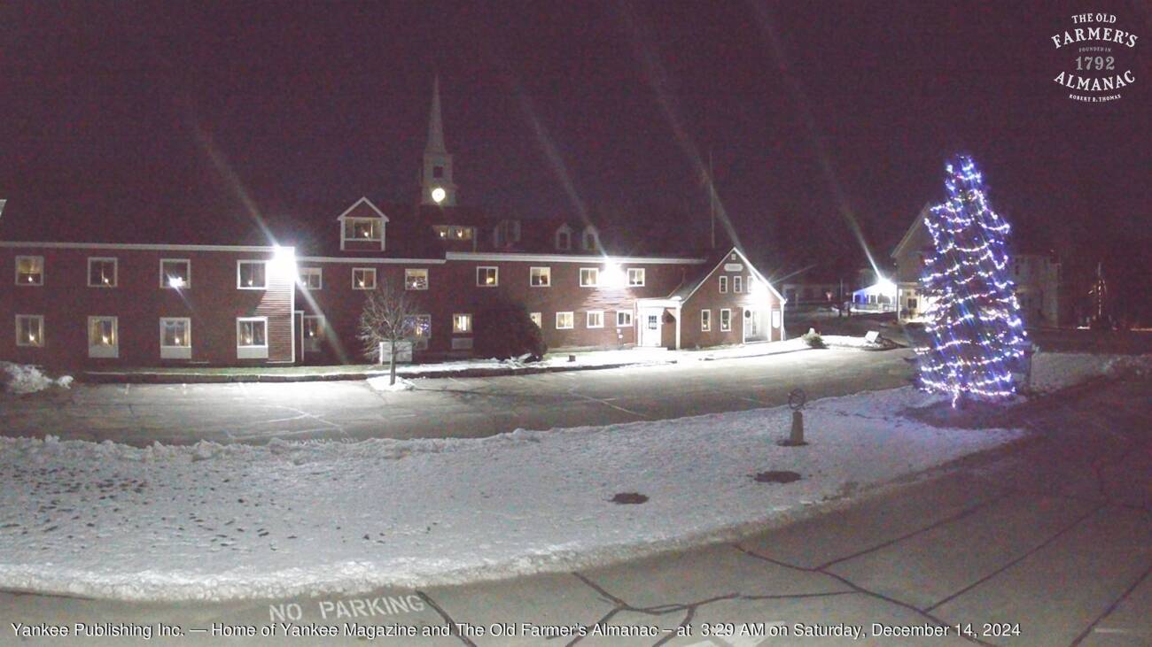 Live webcam image of Dublin, New Hampshire from The Old Farmer's Almanac