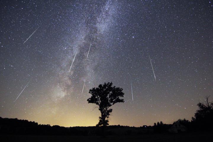 Perseid meteor shower