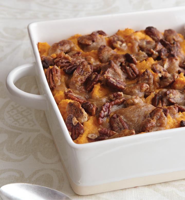 Pecan-Crusted Sweet Potato Casserole