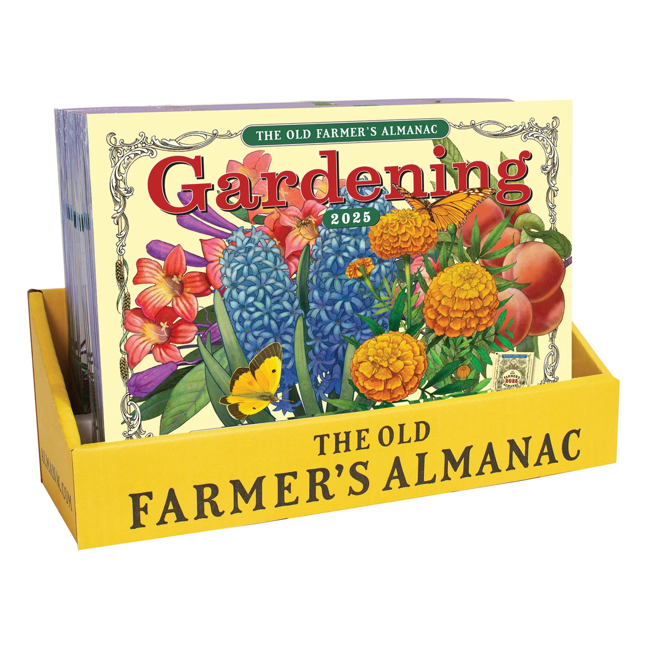 2025 Gardening Calendar Counter Display