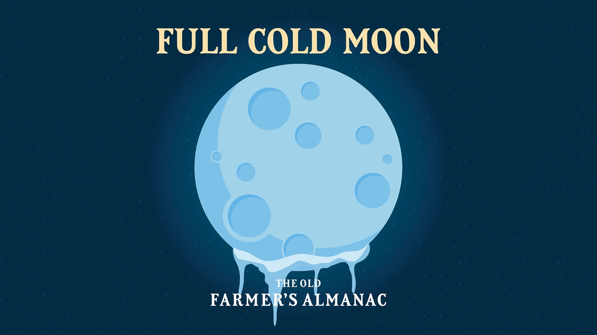 full cold moon, december full moon, the old farmers 澳洲幸运10开奖官网开奖结果