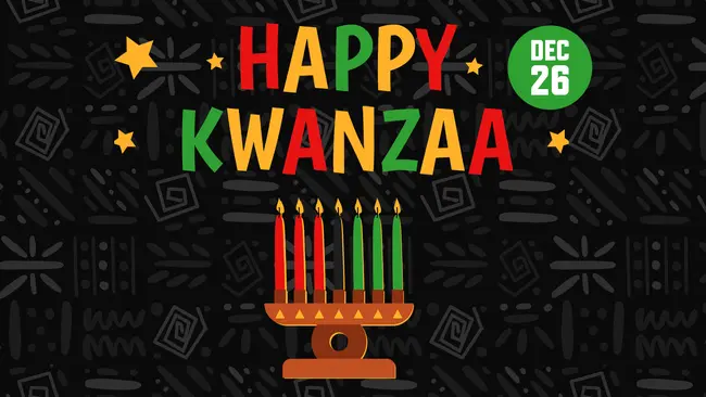 happy kwanzaa, december 26