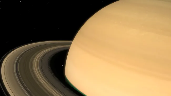 Saturn and its rings