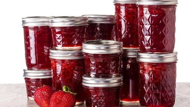 Strawberry Jam for Canning